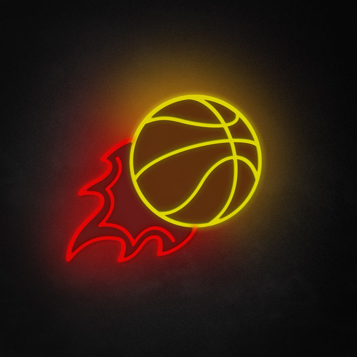 "Basket-ball flamboyant" Neon Like