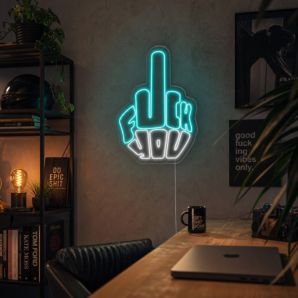 "Fuck You" Enseigne Lumineuse en Néon
