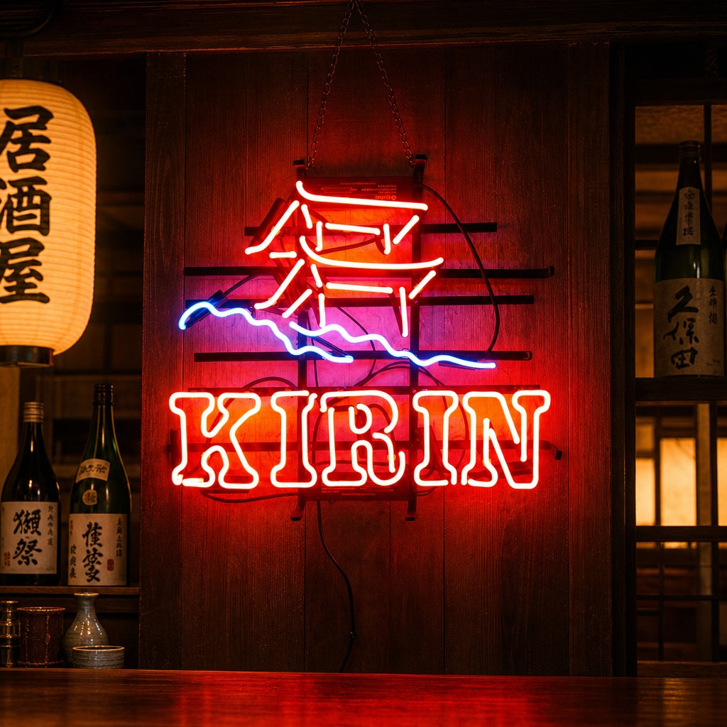 KIRIN Beer Enseigne Lumineuse en Néon