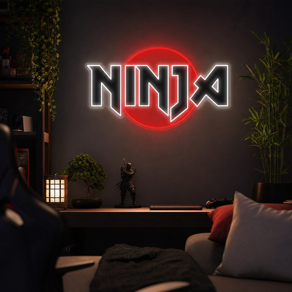 Ninja Enseigne néon, Néon japonais