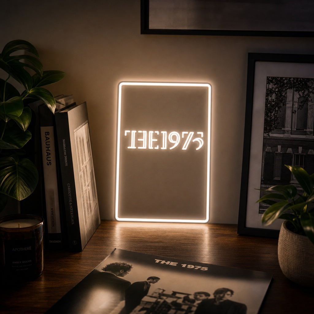 "The 1975" Enseigne Lumineuse en Néon