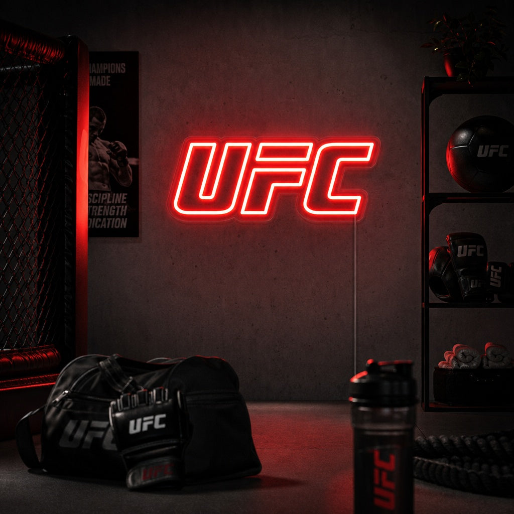 "UFC" Lumineuse en Néon