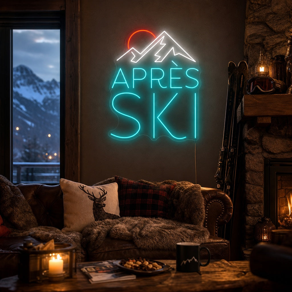 "Après Ski" Enseigne néon