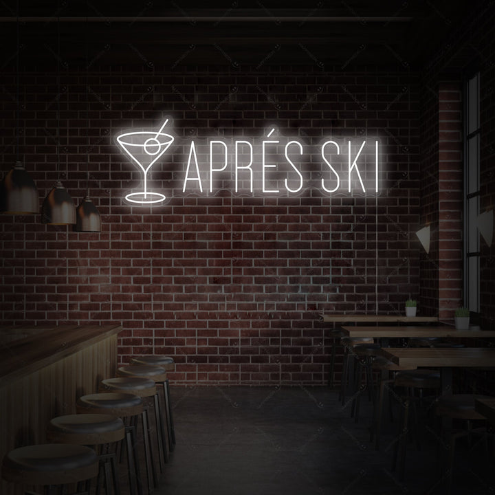 "Après Ski" Enseigne néon