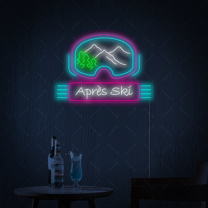 "Apres Ski" Enseigne néon