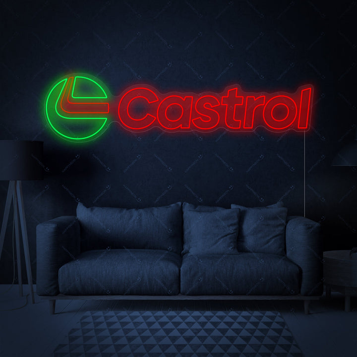 "Logo Castro" Enseigne néon