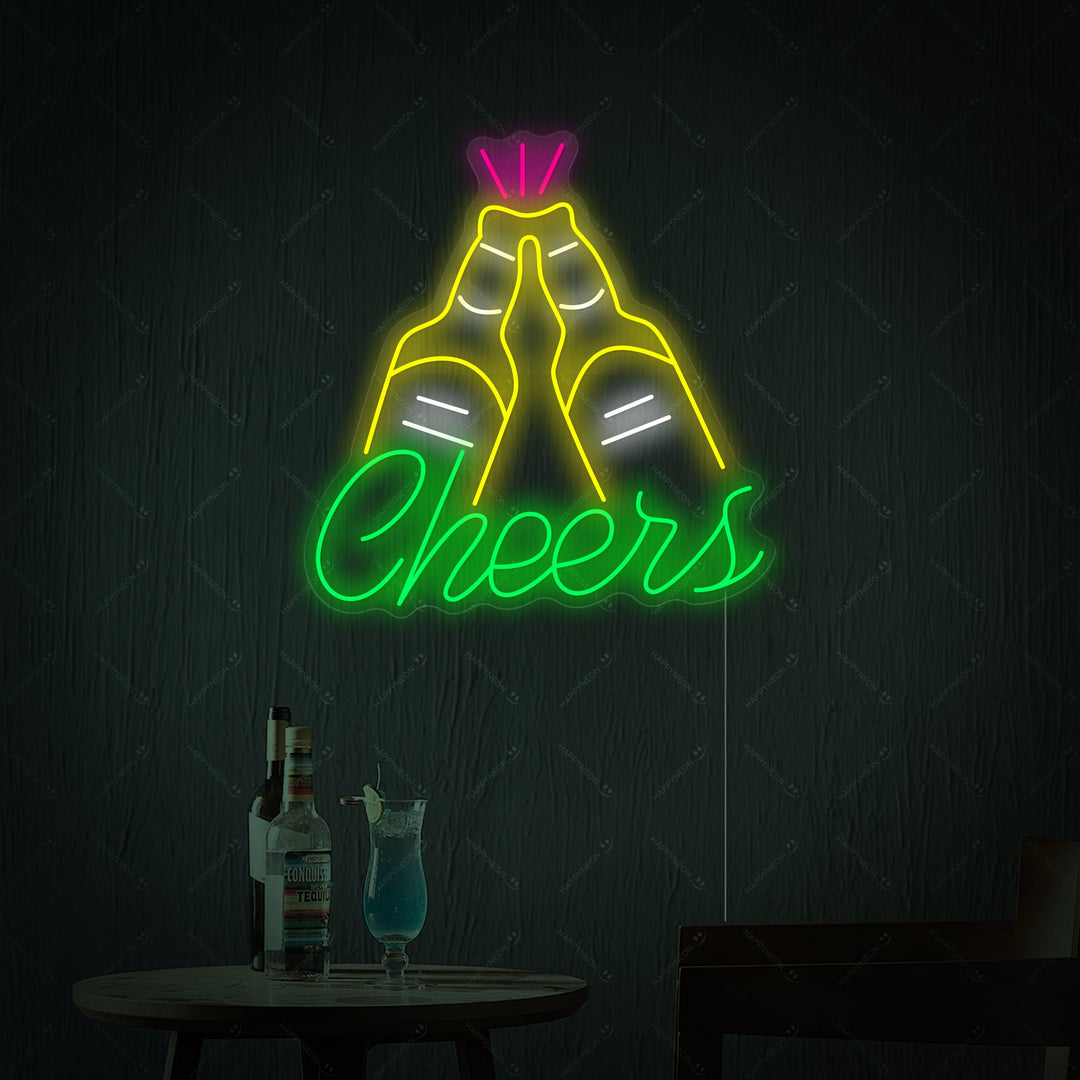 "Cheers" Enseigne néon