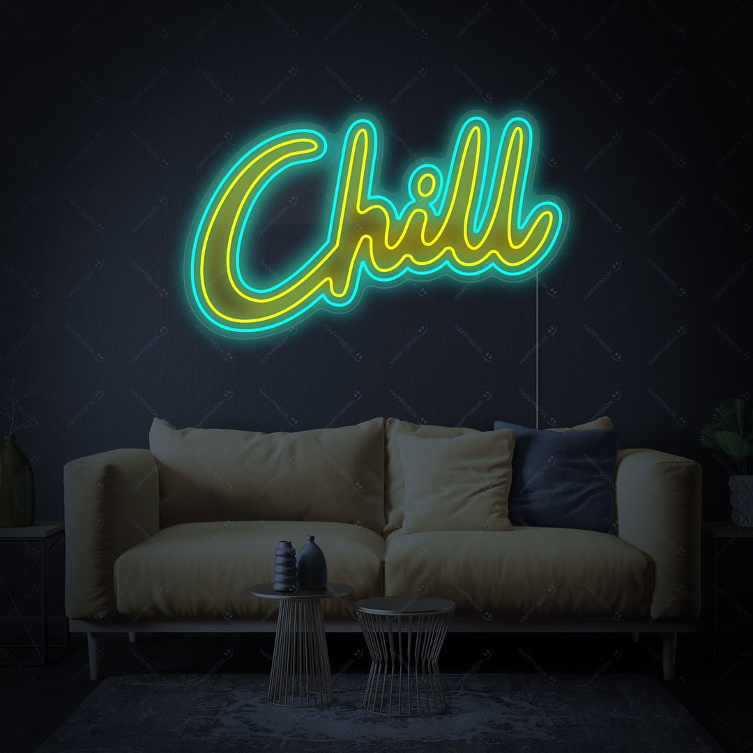 "Chill" Enseigne néon