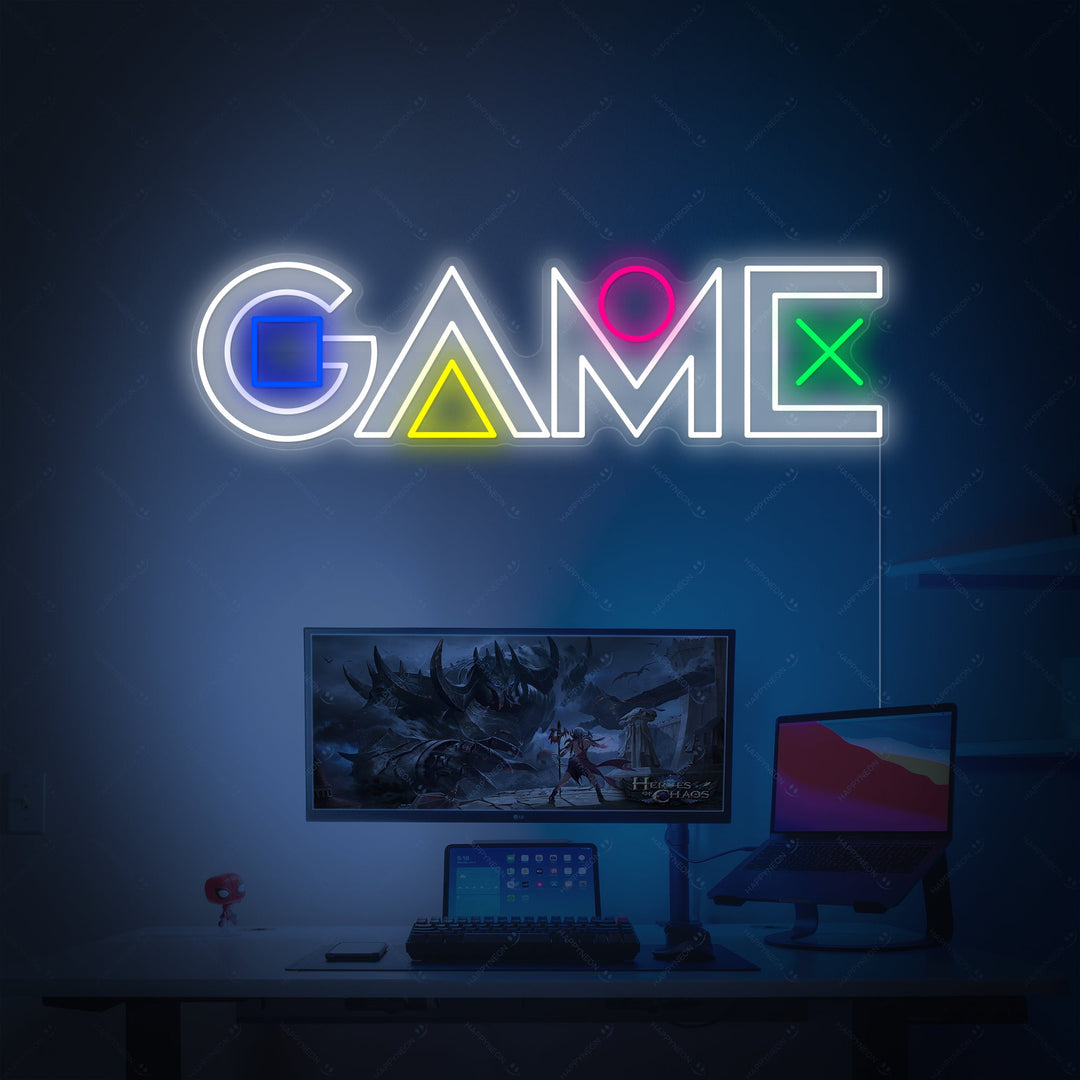 "Game" Enseigne néon