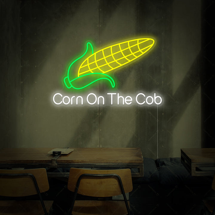 "Corn On The Cob" Enseigne néon