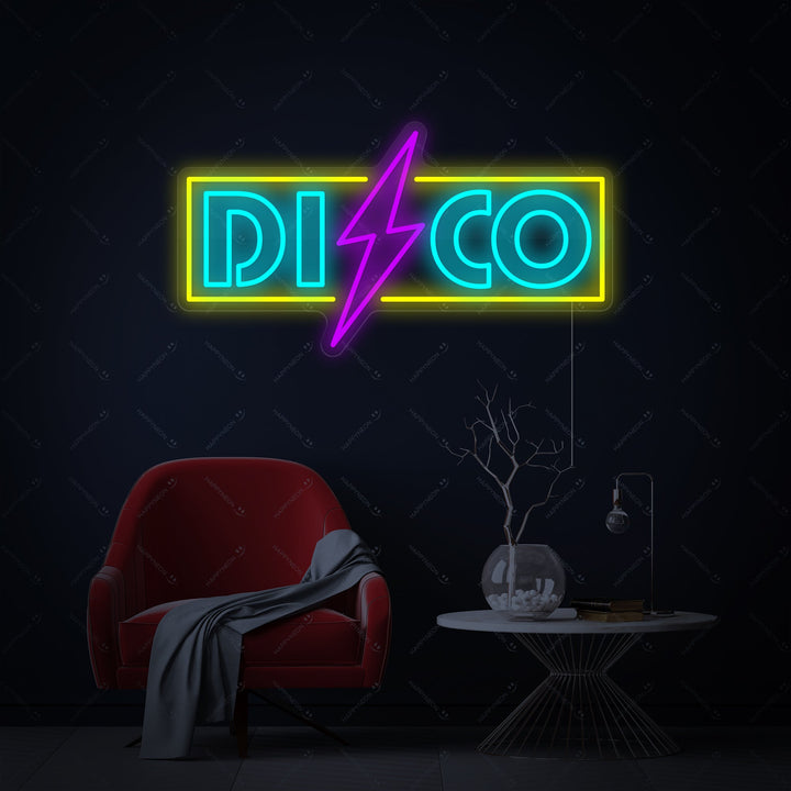 "Disco" Enseigne néon