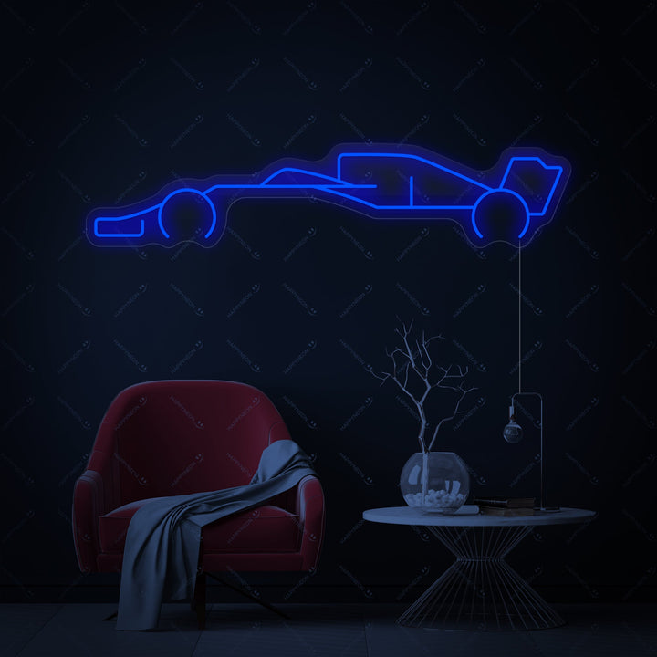"Voiture F1" Enseigne néon, Decoration Formule 1