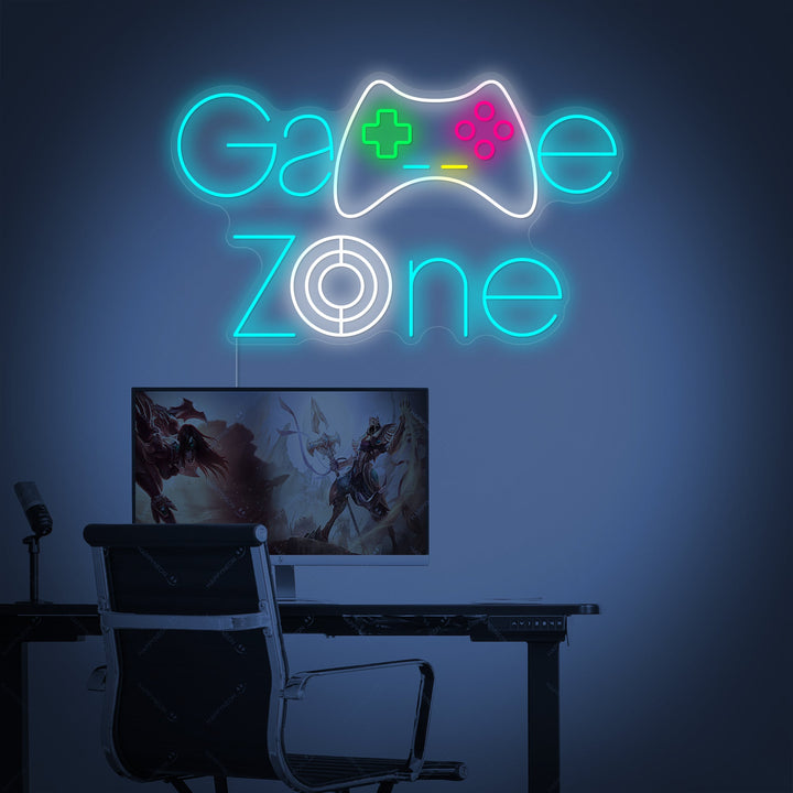 "Game Zone" Enseigne néon