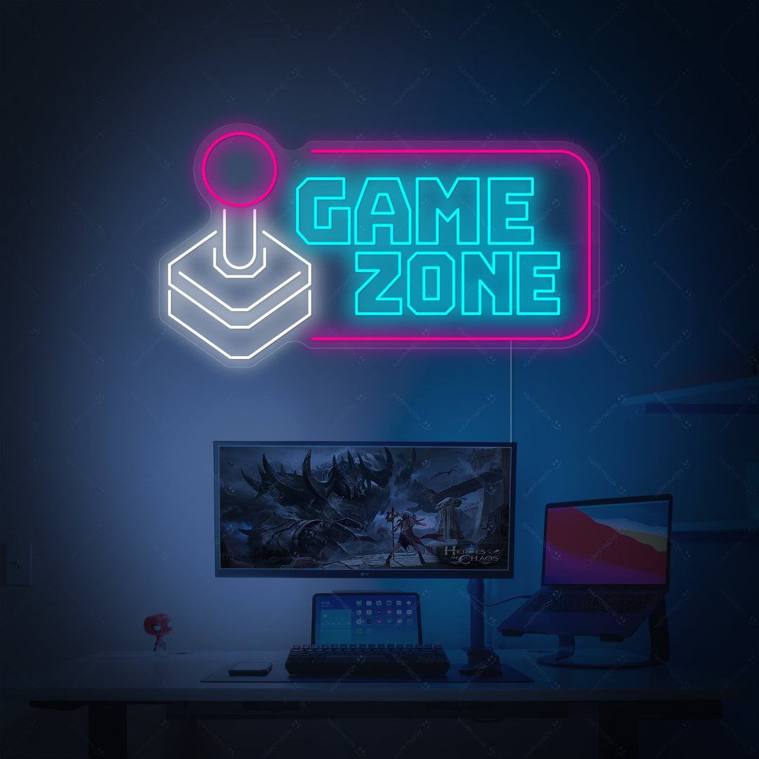 "Game Zone" Enseigne néon