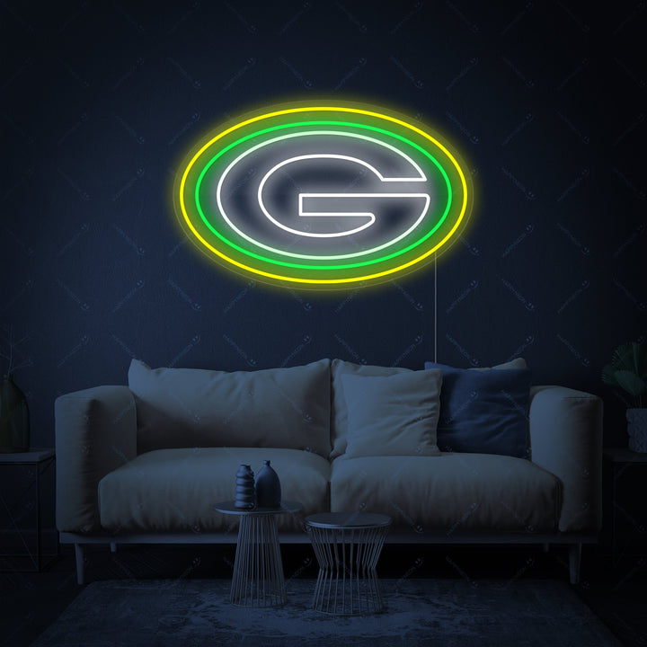 "Green Bay Packers" Enseigne néon