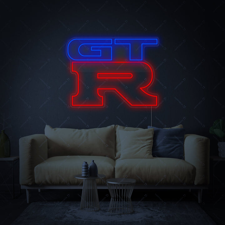 "GTR Logo" Enseigne néon