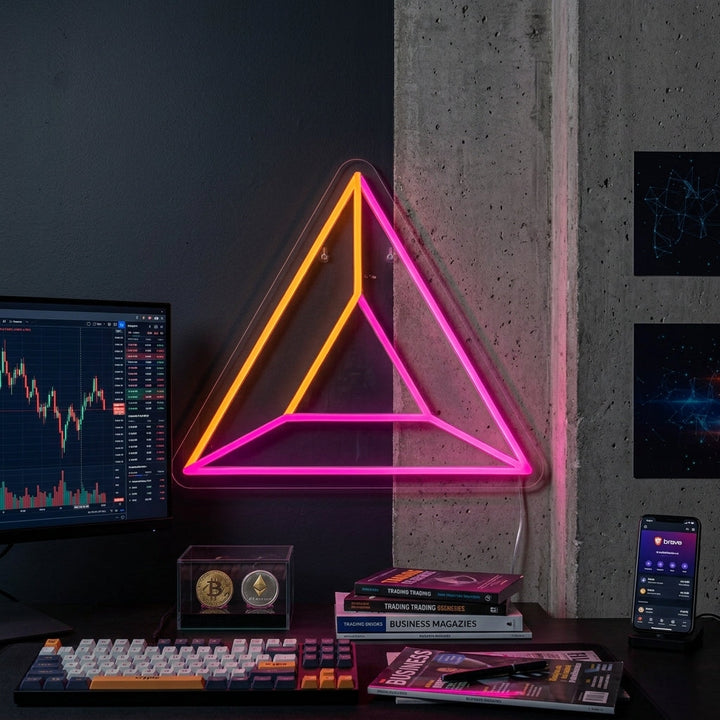 "Pièce Brave" Enseigne Lumineuse en Néon