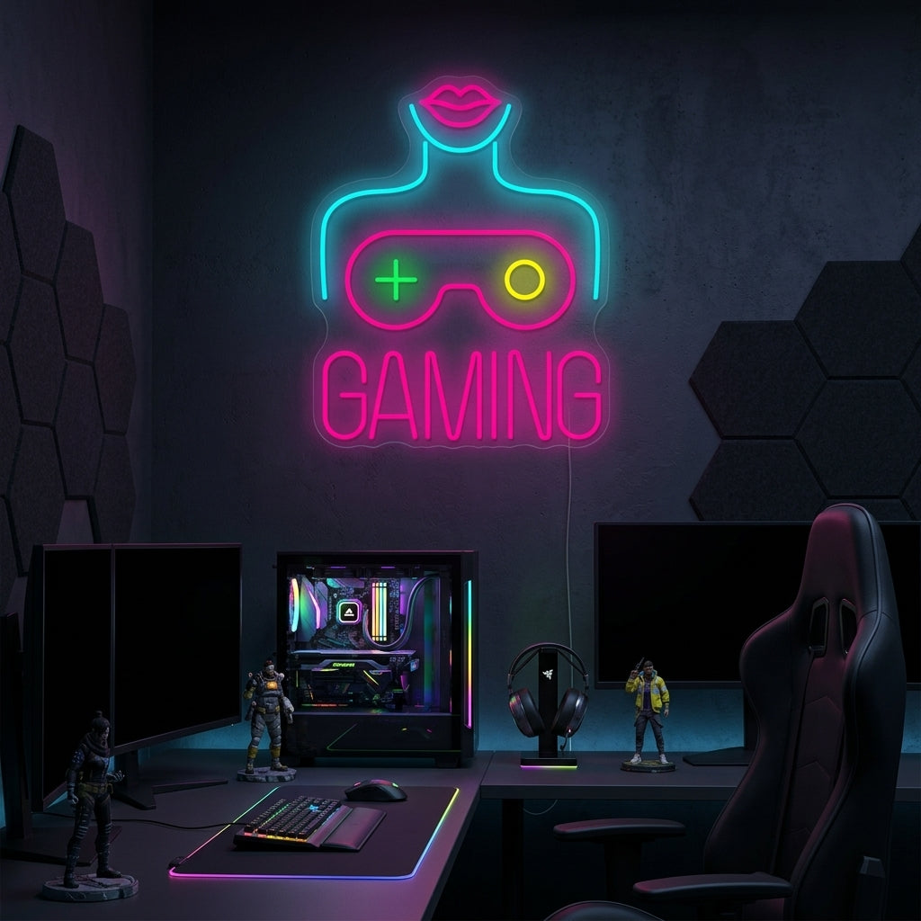 "Gaming" Enseigne néon
