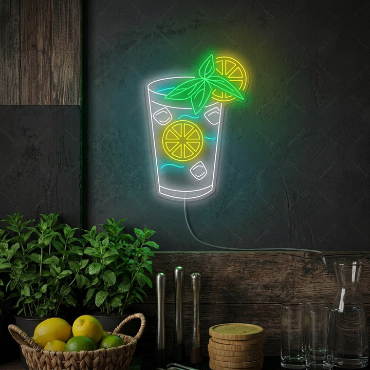"Bar à Mojito" Enseigne néon
