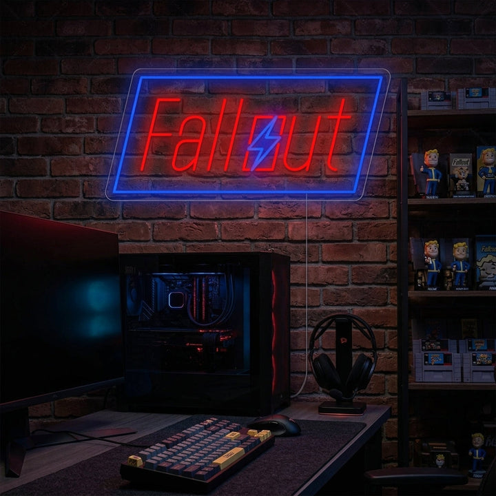 "Fallout" Enseigne néon