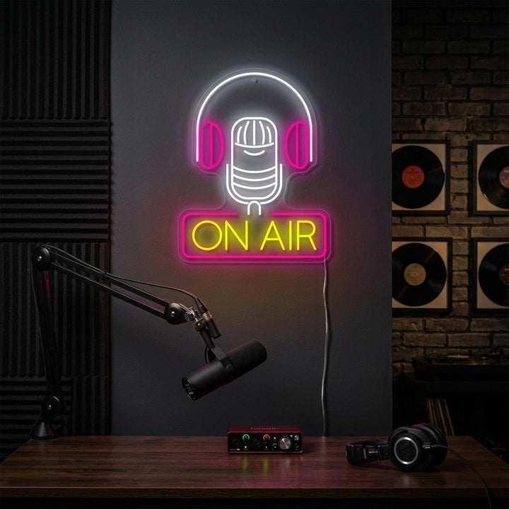 "On Air" Enseigne néon