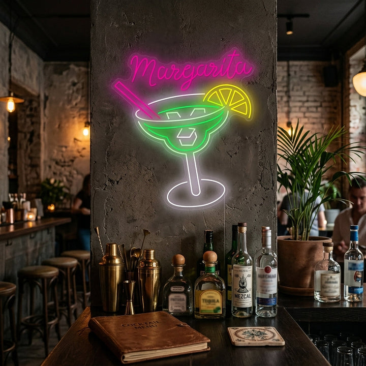 "Margarita" Enseigne néon