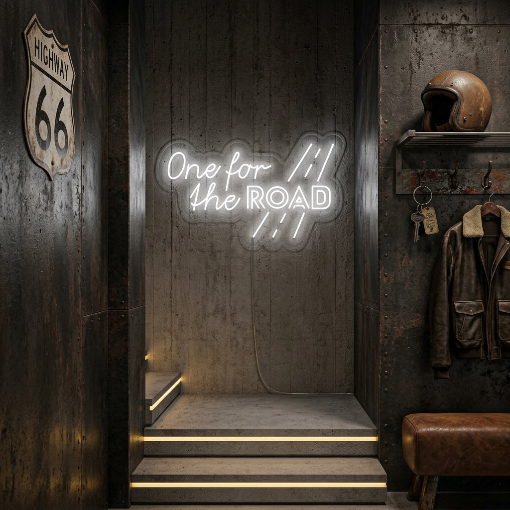 "One for the Road" Lumineuse en Néon
