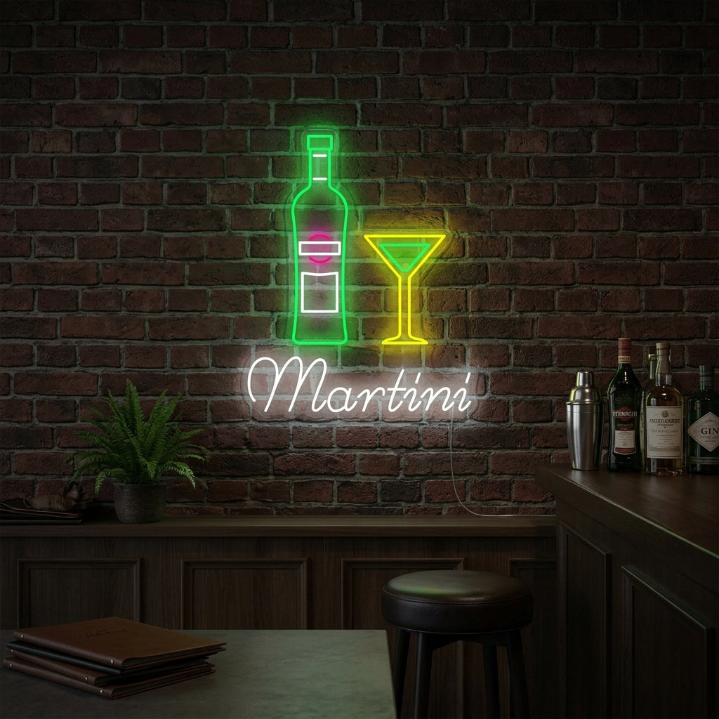 "Martini" Enseigne néon