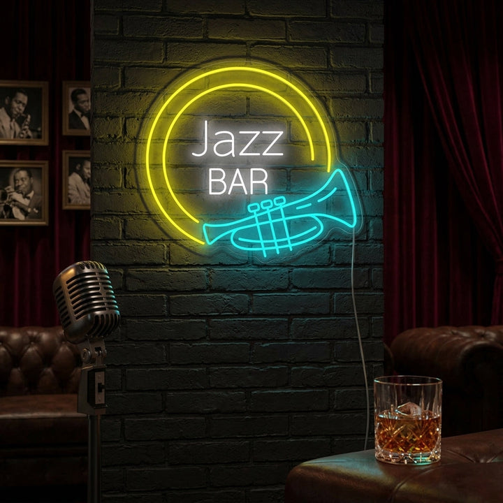 "Jazz Bar" Enseigne néon