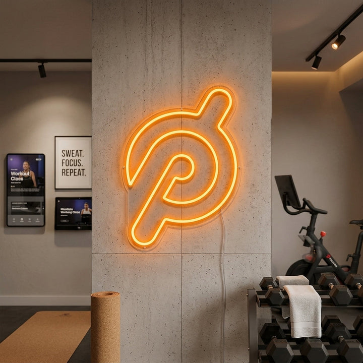 "Décoration Murale Pour Salle De Sport" Enseigne Lumineuse en Néon