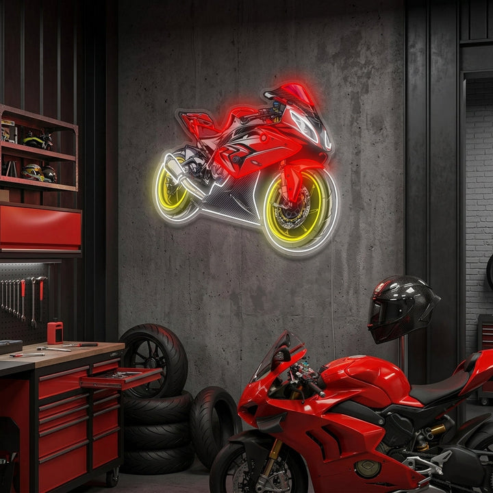 "Moto" Enseigne néon