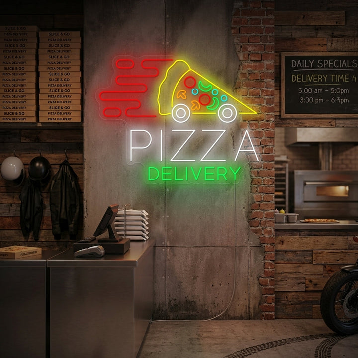 "Pizza Delivery" Enseigne néon