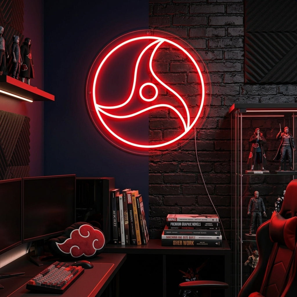 "Akatsuki" Enseigne Lumineuse en Néon