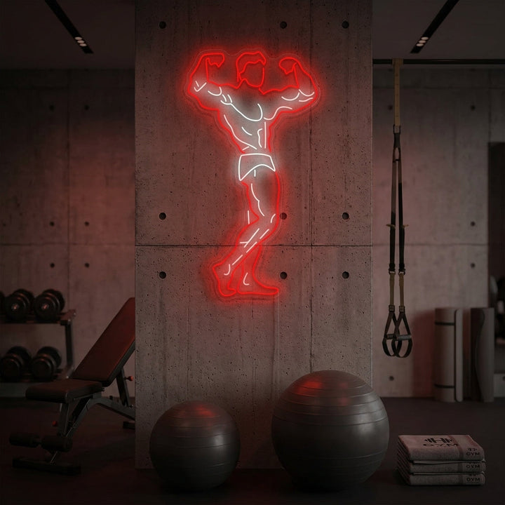 "Gym Hero" Enseigne néon