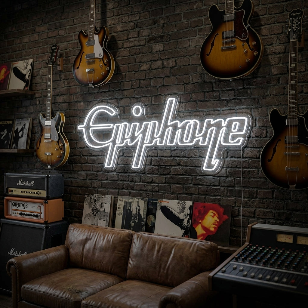 "Epiphone" Enseigne néon