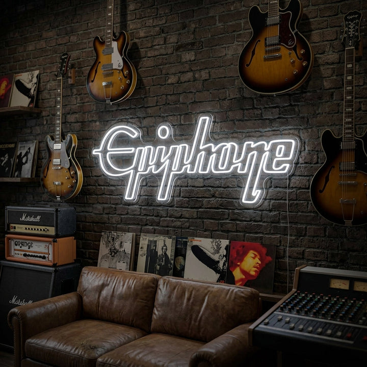 "Epiphone" Enseigne néon