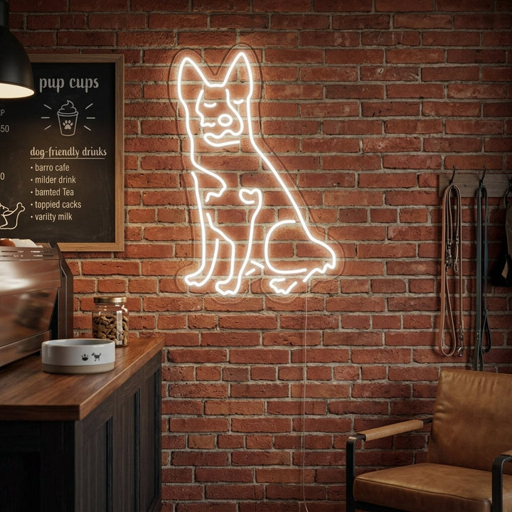 "Drovers Dog" Enseigne Lumineuse en Néon