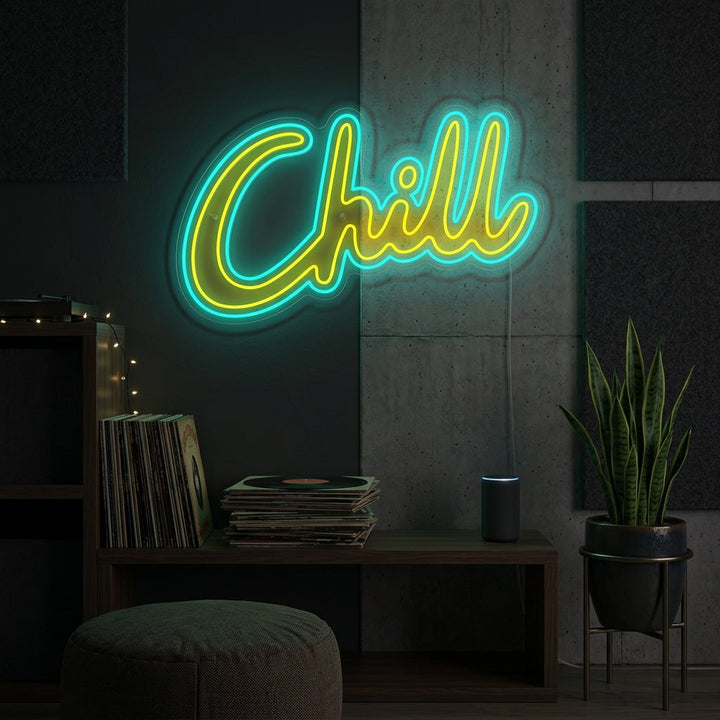 "Chill" Enseigne néon