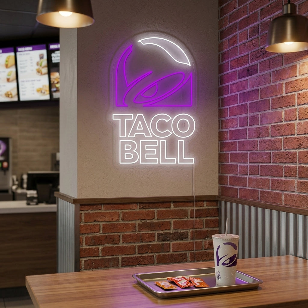 "Taco Bell" Enseigne néon