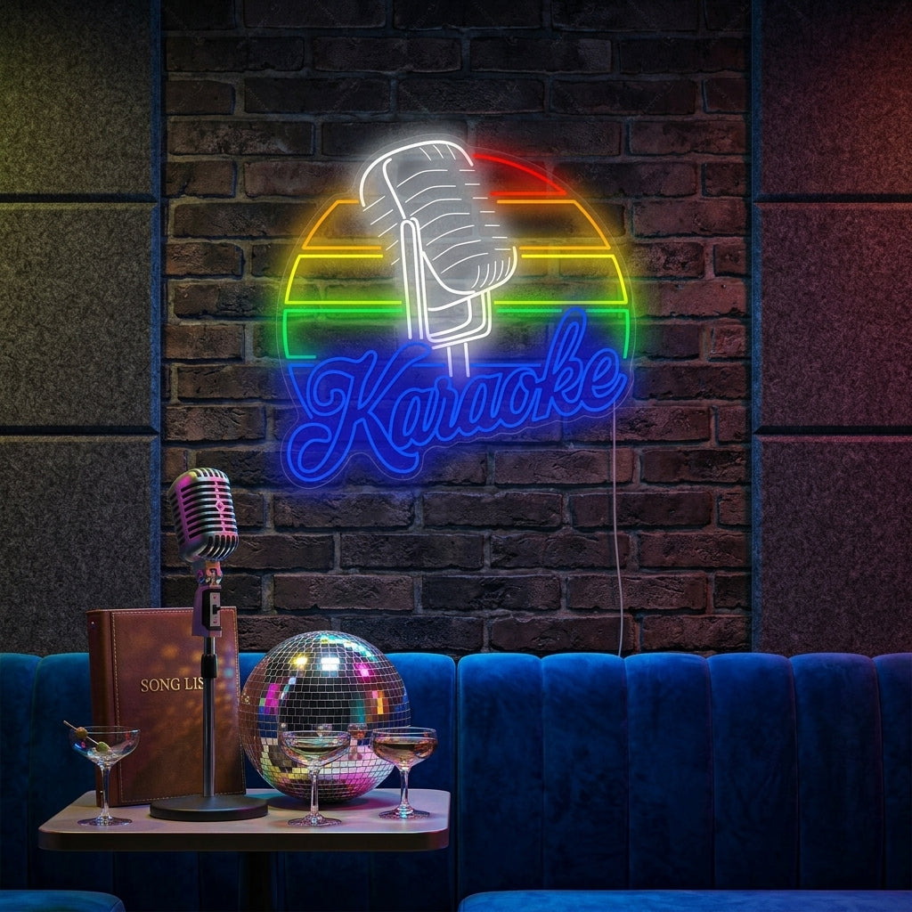 "Karaoke" Enseigne néon