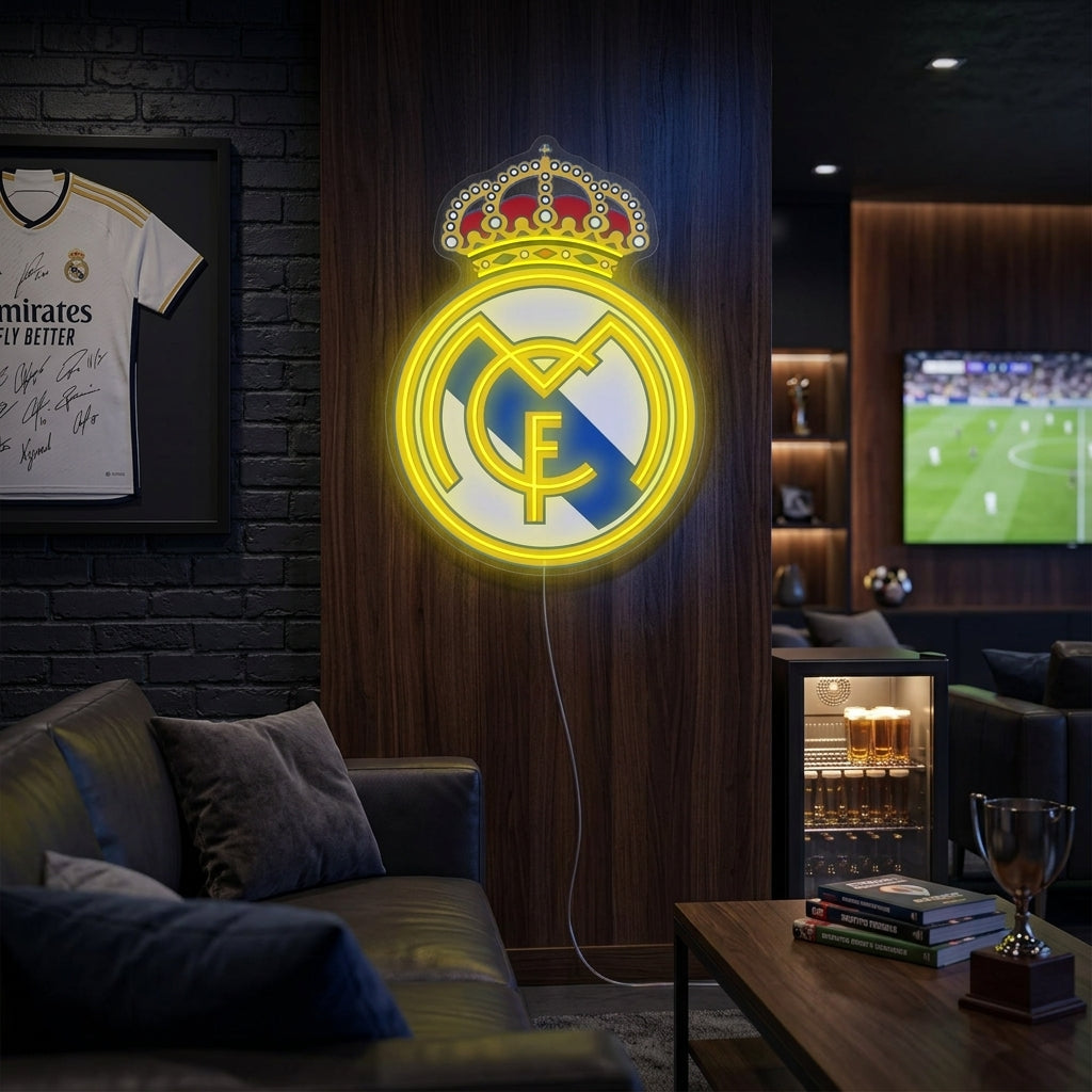 "Logo du Real Madrid" Enseigne néon