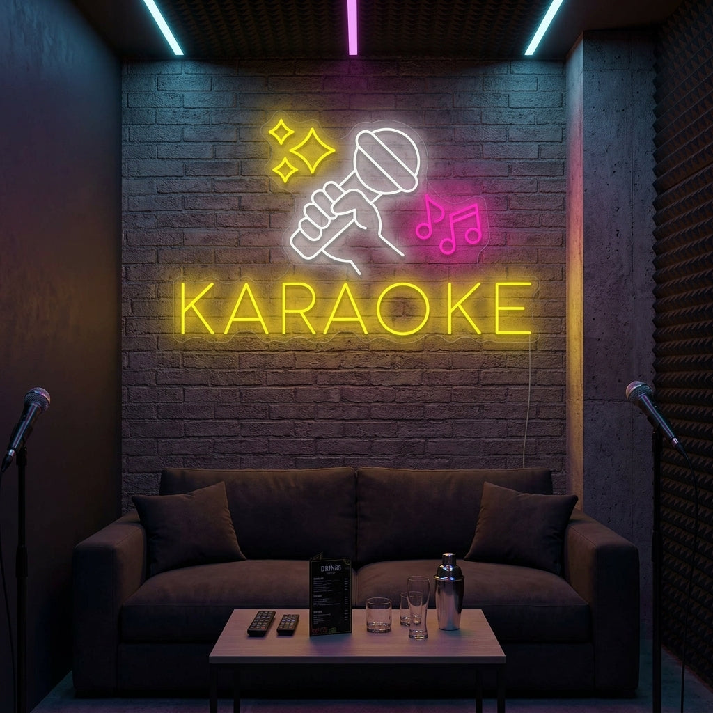 "Karaoke" Enseigne néon