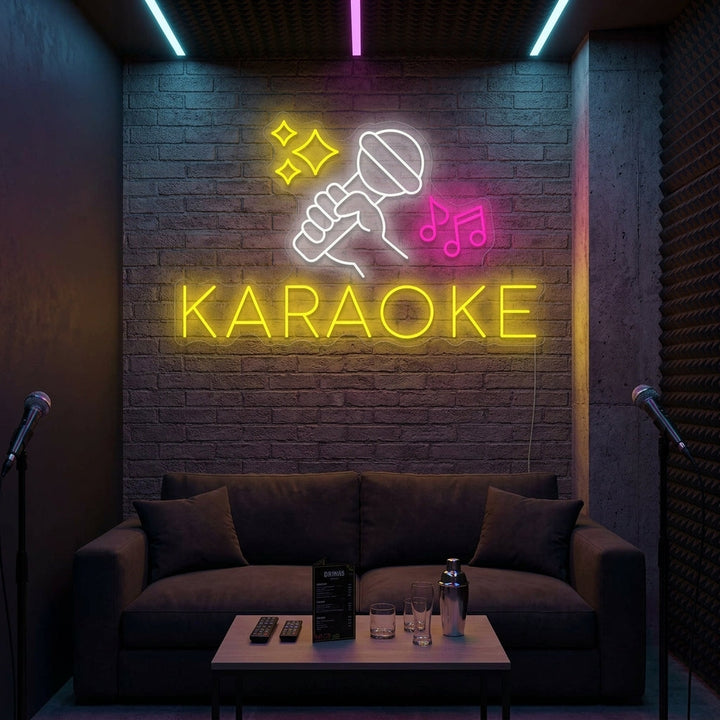 "Karaoke" Enseigne néon