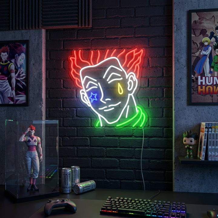 "Hisoka" Enseigne Lumineuse en Néon