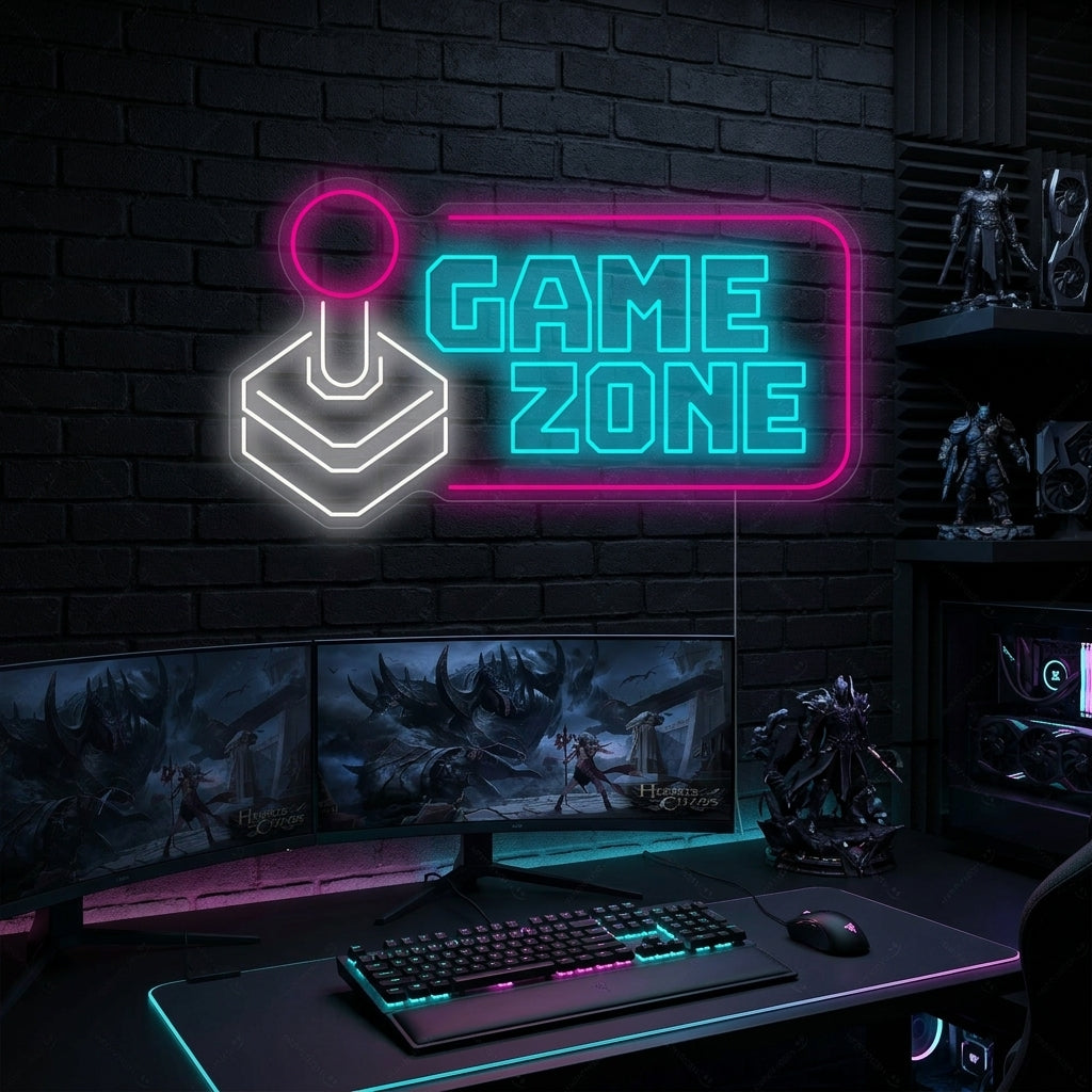 "Game Zone" Enseigne néon