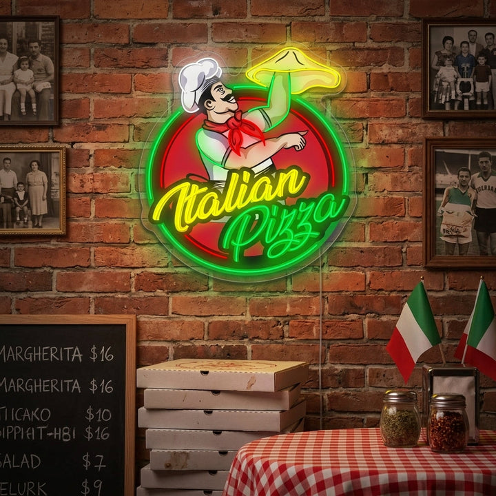"Italian Pizza" Enseigne néon