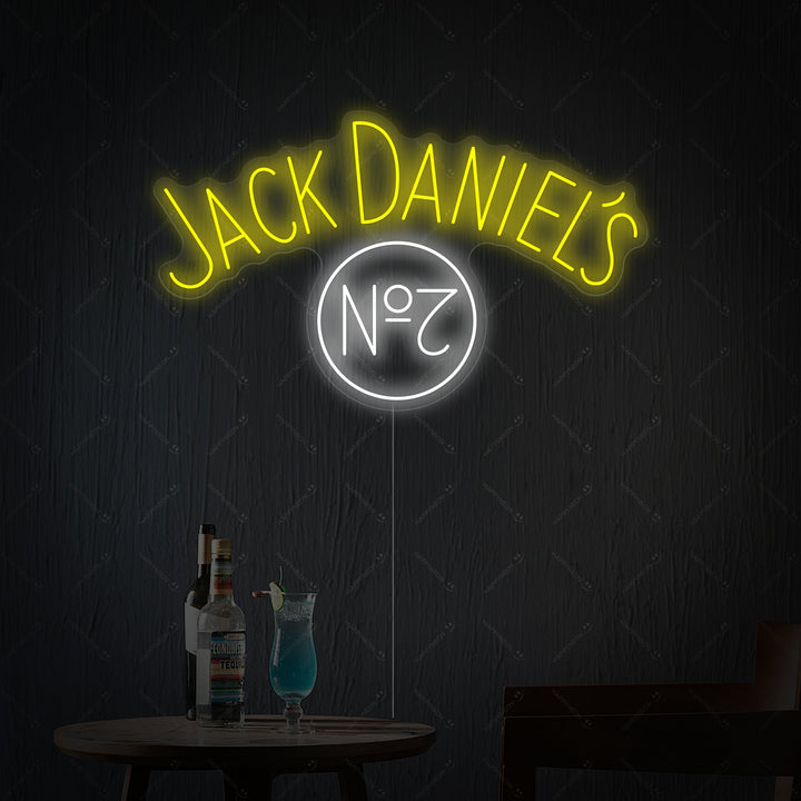 "Jack No.7" Enseigne néon