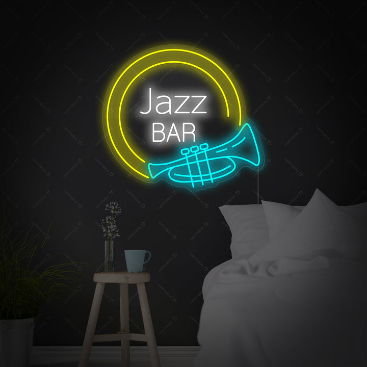"Jazz Bar" Enseigne néon