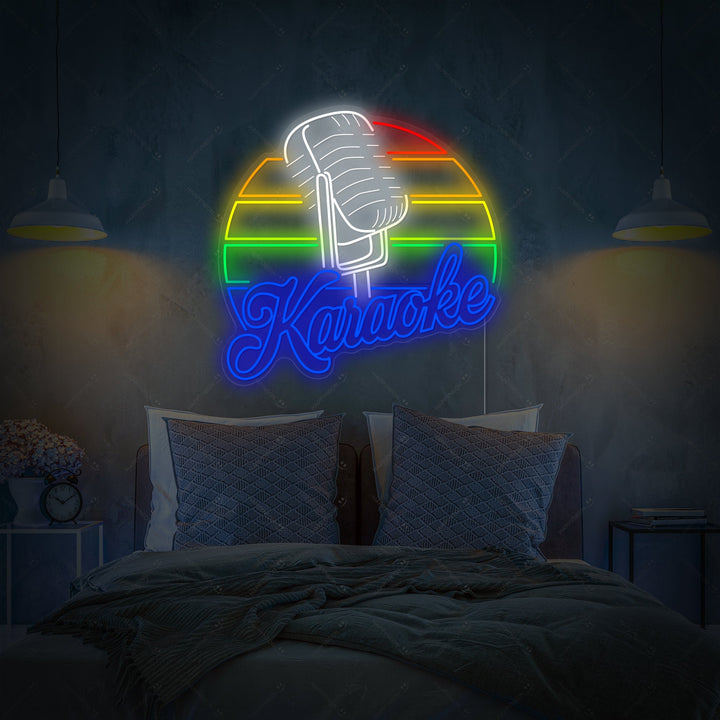 "Karaoke" Enseigne néon