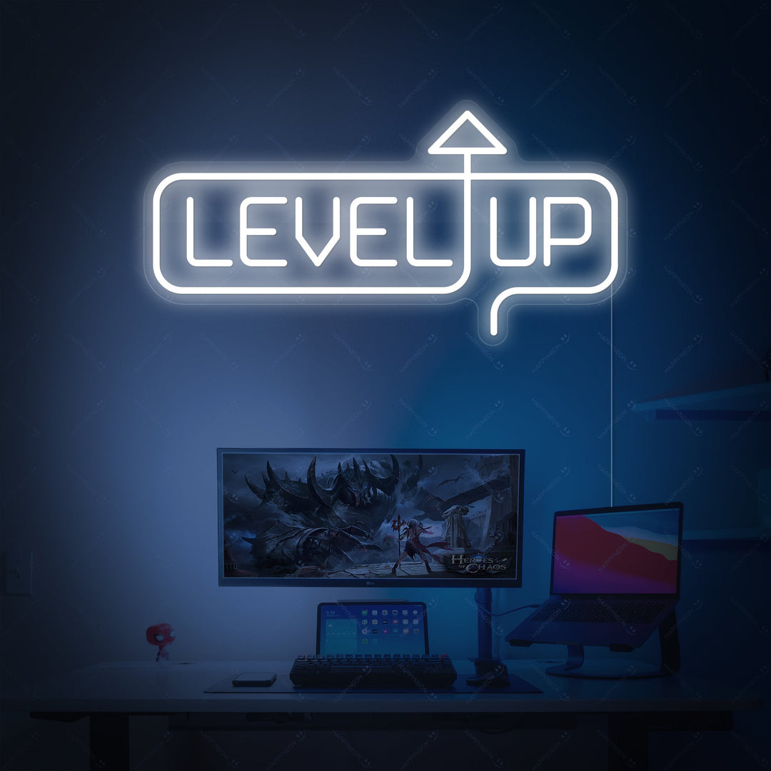 "Level Up" Enseigne néon